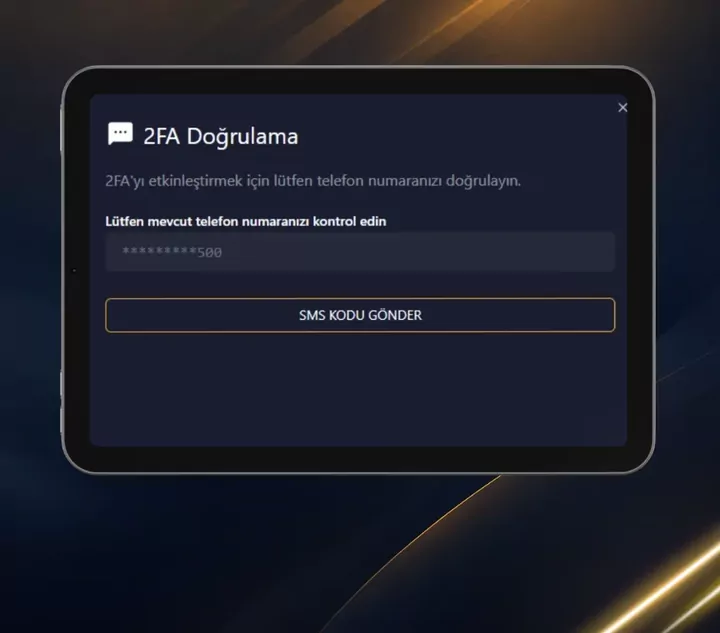 Hesap Doğrulama (KYC) ve Hesap Güvenliği